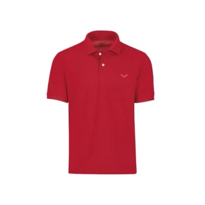 Abbildung von Trigema Herren 627601 Poloshirt, Rot (kirsch), XL