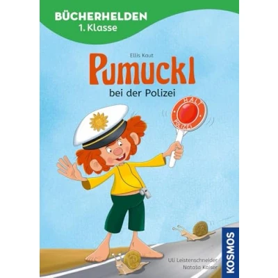 Abbildung von Pumuckl, Bücherhelden 1. Klasse, Pumuckl bei der Polizei: Leicht lesen lernen Kinderbuch für Erstleser ab 6 Jahren mit dem frechen Kobold