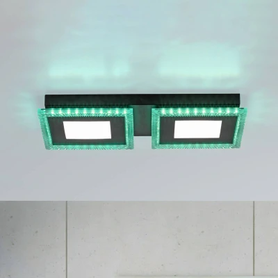 Abbildung von JUST LIGHT LED Deckenleuchte »ACRI«, 2 flammig, Leuchtmittel Board fest integriert