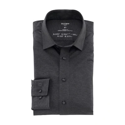 Abbildung von OLYMP Langarmhemd »Luxor 24/Seven modern fit Jerseyshirt«, mit geruchshemmenden Materialeigenschaften