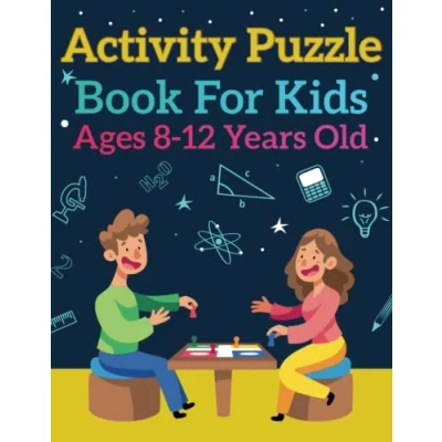 Abbildung von Activity Puzzle book for Kids ages 8 12 Years Old: Fun Activities Smart Kids, Includes: Sudoku, Mazes, Word Search And More 8, 9, 10, 11 &amp; (Activity kids)