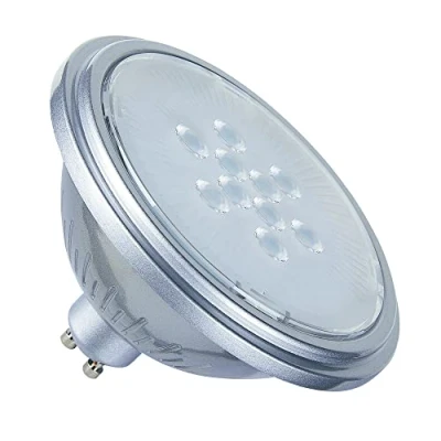 Abbildung von SLV LED Lampe QPAR111 / Leuchtmittel, Lampe, GU10 4000K 7.3W 560lm silber