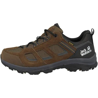 Abbildung von Jack Wolfskin VOJO 3 Texapore LOW Hikingschuh, Herren, Größe: 41, Brown/phantom Schuhe