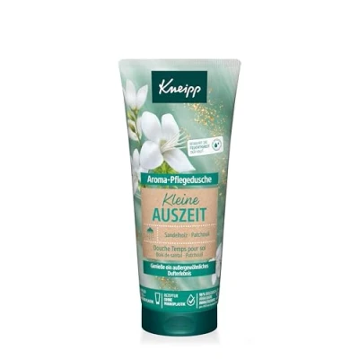 Abbildung von Kneipp Aroma Pflegedusche Kleine Auszeit Bewahrt die Feuchtigkeit der Haut Rezeptur ohne Mikroplastik vegan 200ml