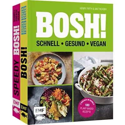 Abbildung von BOSH! schnell gesund vegan: 2 Bücher im Bundle: 180 plant based Rezepte