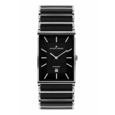 Abbildung von Jacques Lemans Uhr, Herren, Größe: One Size, Schwarz