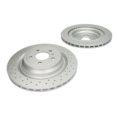 Abbildung von DELPHI Bremsscheibe MERCEDES BENZ: ML Class, GL 345mm 22mm 5 Belüftet, gelocht beschichtet hochgekohlt BG5207C 1664230312,A1664230312 Bremsscheiben