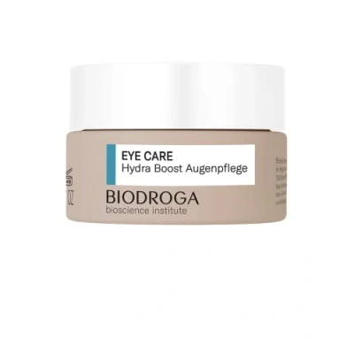 Abbildung von Biodroga straffende Augencreme mit Hyaluron und Koffein 15 ml Antifalten Augenpflege Augengel Moisture Skincare Hydra Boost Bioscience Institut