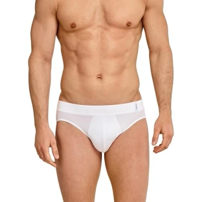 Abbildung von Schiesser Herren Atmungsaktiv Und Weich Long Life Soft Slip, Weiss_149044, XL EU