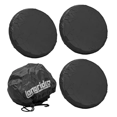 Abbildung von Longridge Golf Trolley Radabdeckung, Schwarz