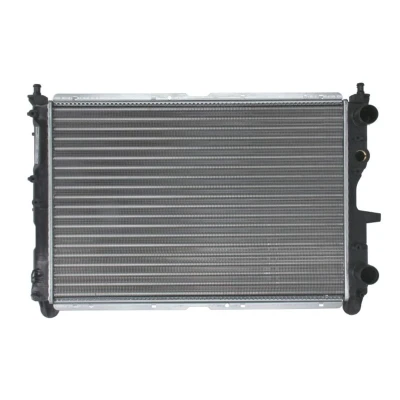 Abbildung von NISSENS 61869 Kühler, Motorkühlung Aluminium 554 378 34 Kühlrippen mechanisch gefügt FIAT: Coupe