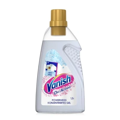 Abbildung von Vanish Oxi Action Powerweiss Gel 1 x 1,5 l Fleckenentferner und Wäsche Booster ohne Chlor Für weiße