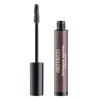 Abbildung von ARTDECO Gorgeous Volume Mascara Schwarze mit innovativer Reservoir Bürste für sofortiges Volumen 1 x 14 ml