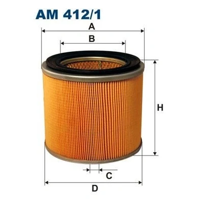 Abbildung von FILTRON AM 412/1 Luftfilter 160 180 Filtereinsatz