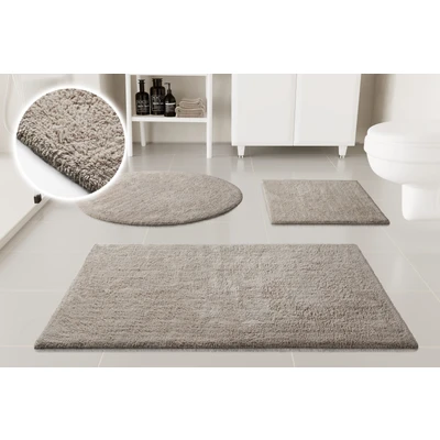 Abbildung von OTTO home Badematte "Selenne" Höhe 20 mm rutschhemmend beschichtet fußbodenheizungsgeeignet Badteppich, getuftet, modern, Uni, antirutsch, flauschig, Baumwolle