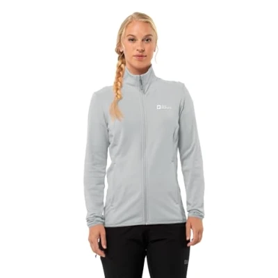 Abbildung von Jack Wolfskin Kolbenberg Fleecejacke, Damen, Größe: XL, Cool grey