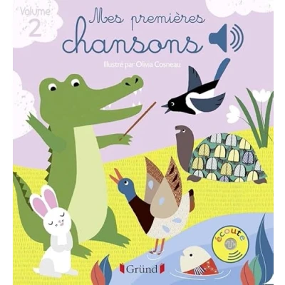 Abbildung von Mes premières chansons volume 2 Livre sonore avec 6 puces Dès 1 an