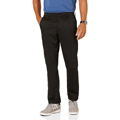 Abbildung von Amazon Essentials Herren Golf Stretchhose, Gerade Geschnitten, Schwarz, 42W / 34L