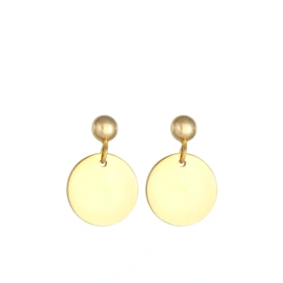 Abbildung von Elli Circle Ohrringe goldcoloured, Damen, Größe: One Size, Gold coloured