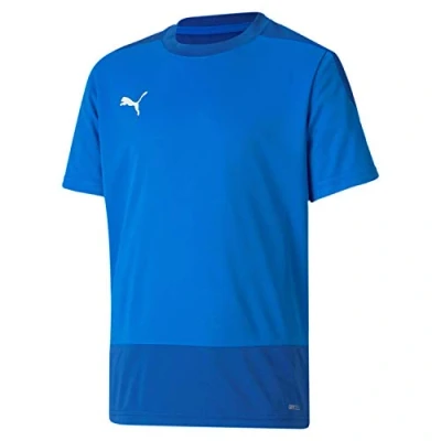 Abbildung von PUMA Unisex Kinder Teamgoal 23 Training Jersey Jr T shirt, Electric Blue Lemonade team Power Blue, 128 EU