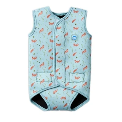 Abbildung von Splash About Unisex Baby Wrap One Piece Swimsuit, Playful Otters, 6 18 Monate