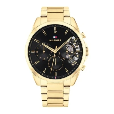 Abbildung von Tommy Hilfiger Herren Uhr Gold TH1710447