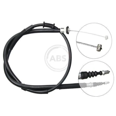 Abbildung von A.B.S. K19957 Handbremsseil 1484 Scheibenbremse für Links /Rechtslenker FIAT: Panda II Hatchback
