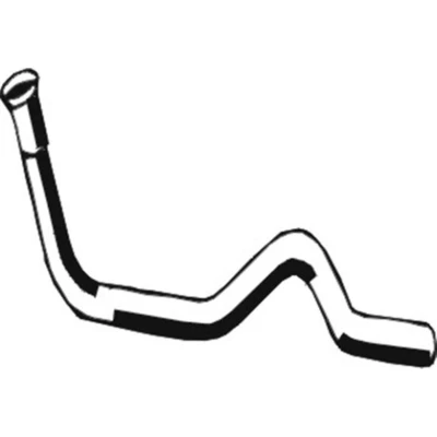 Abbildung von ASMET 03.023 Abgasrohr vorne VOLKSWAGEN: GOLF 2, Jetta 2
