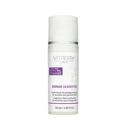 Abbildung von Vitabay Repair Sensitive 50 ml Creme Bei Neurodermitis &amp; Schuppenflechte Mit Urea Defensil Spendet Feuchtigkeit Für sensible und gereizte Haut Made in Germany