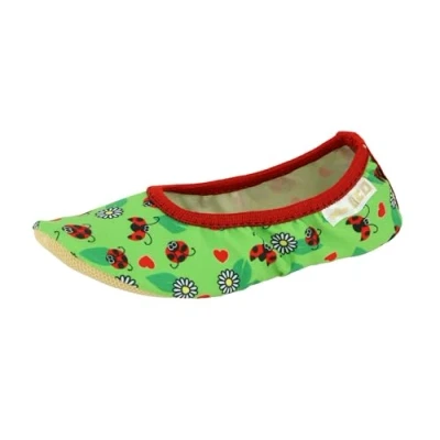 Abbildung von Lico G 1 STYLE Unisex Kinder Gymnastikschuhe, Grün/ Rot, 32 EU