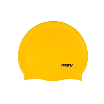Abbildung von MARU Silicone Swim Hat (Badekappe) (gelb)