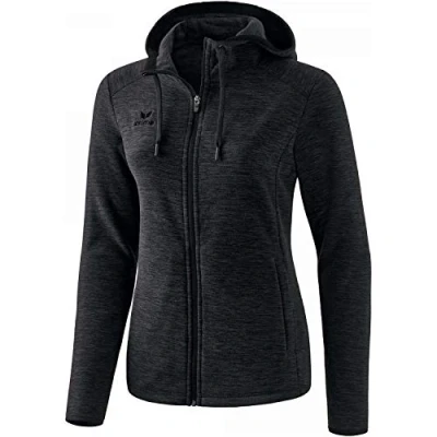 Abbildung von Erima Sweatjacke, Damen, Größe: 48, Black