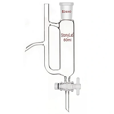 Abbildung von StonyLab Glas Öl Wasser Empfänger Separator, Ätherisches Destillation Separator mit 24/40 Essential Oil Distillation Kit Lab Versorgung, 60 ml