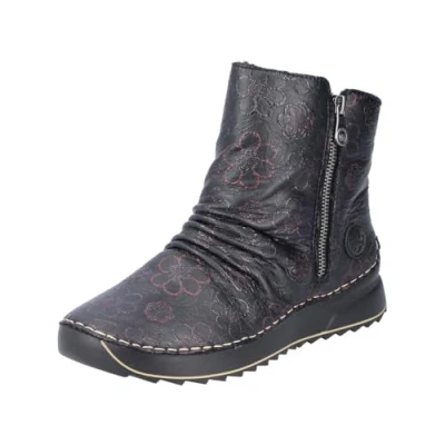 Abbildung von Rieker Damen 51552 Stiefelette, Mehrfarbig, 38 EU