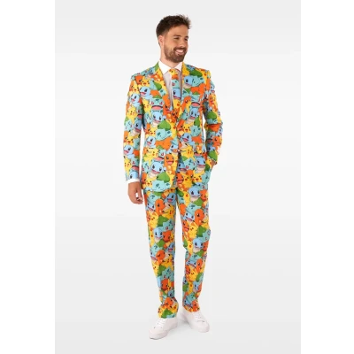 Abbildung von Opposuits Pokemon SET Anzug multicoloured, Herren, Größe: 52, Multi coloured