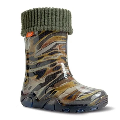 Abbildung von DEMAR Kinder Gummistiefel gefüttert STORMER LUX (Size 26/27 EU) Tarn