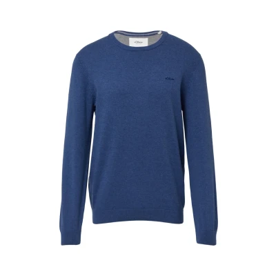 Abbildung von s.Oliver Strickpullover, mit Logostickerei