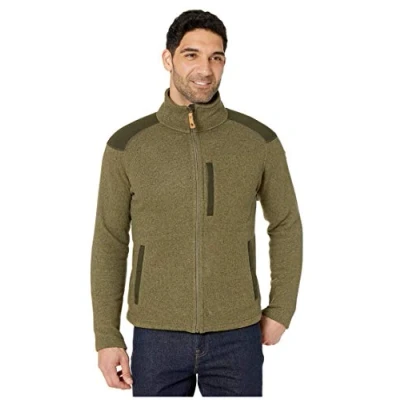 Abbildung von Fjällräven Herren Fleecejacke Buck, Laurel Green Deep Forest, XXL, 81328 625 662
