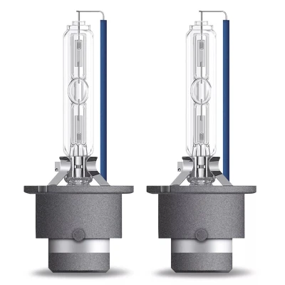 Abbildung von Osram XENARC® COOL BLUE® INTENSE D2S, +150% more brightness, up to 6,200K, xenon headlight lamp, LED look, Hanging folding box (2 lamps)