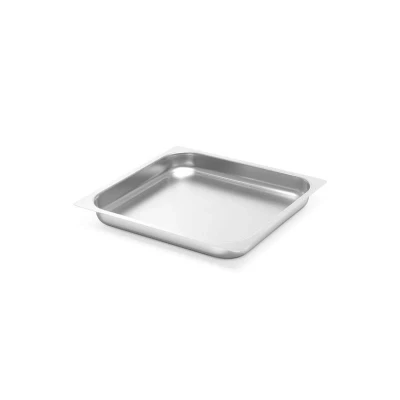 Abbildung von HENDI Gastronorm Tablett GN 2/3 Edelstahl 35,4 x 32,5 cm ofen, Tablett, Behälter