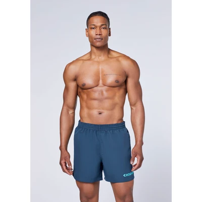Abbildung von Chiemsee Badehose Herren blau I Regular Fit Badeshorts mit elastischem Bund &amp; Kordel Schnelltrocknend, Mesh Innenslip Taschen Schwimmhose in der Farbe Dress Blues, Größe 3XL