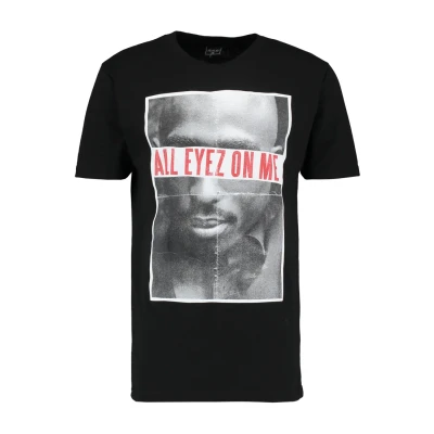 Abbildung von Mister Tee 2PAC ALL EYEZ ON ME Tshirt print, Herren, Größe: XXL, Black