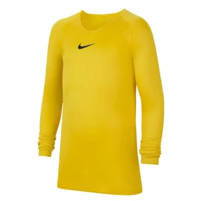 Abbildung von Nike Unisex Kinder Y Nk Df Park 1stlyr JSY Langarmes Trikot, Tour Yellow/Black, XL EU