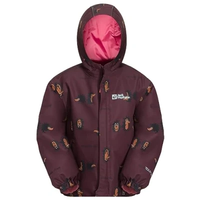 Abbildung von Jack Wolfskin Gleely 2L INS Print K Winterjacke für Kinder, Größe: 140, Boysenberry