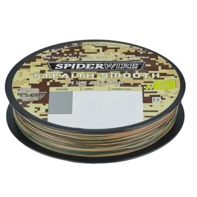Abbildung von Spiderwire Stealth Smooth 8 Camo 0,05mm (150m) Geflochtene Schnur