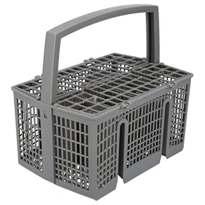 Abbildung von Kenekos Besteckkorb für Spülmaschinen kompatibel mit Siemens SZ73100 / 11018806, Bosch SMZ5100/00743503, Neff Z7863X0 Zubehör Geschirrspüler formstabiler Kunststoff