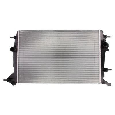 Abbildung von VALEO 735181 Kühler, Motorkühlung Aluminium 652 430 34 ohne Kühlmittelregler Kühlrippen gelötet