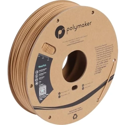 Abbildung von Polymaker PolyWood Wood mimic PLA Brown