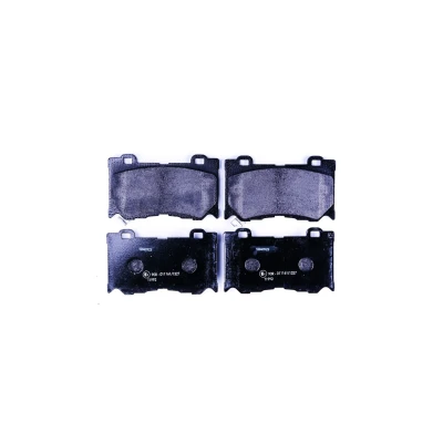 Abbildung von HELLA 8DB 355 015 411 Bremsbelagsatz mit akustischer Verschleißwarnung Zubehör INFINITI: Q50 Saloon, M FX Off Road