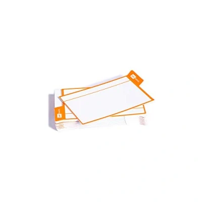 Abbildung von PATboard Scrum Board und Kanban Tafel 16 Task Cards Haftnotizen mit nanocups® für Glas Orange